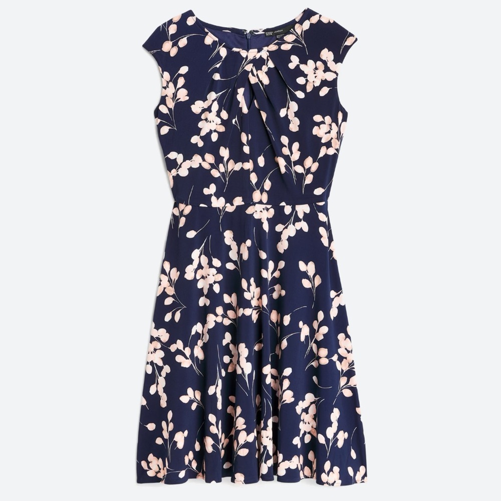 Maggy London Ceena Floral Jersey Dress Size 10P